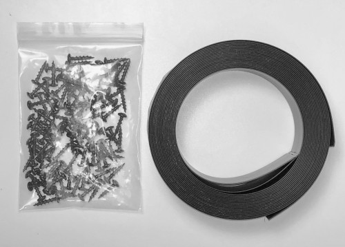 12 ft Vinyl Strips used to complete Vertical Gate