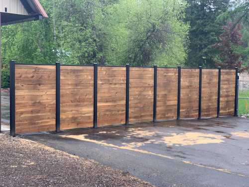 Industrial Horizontal Channel Kit for 6' high fence